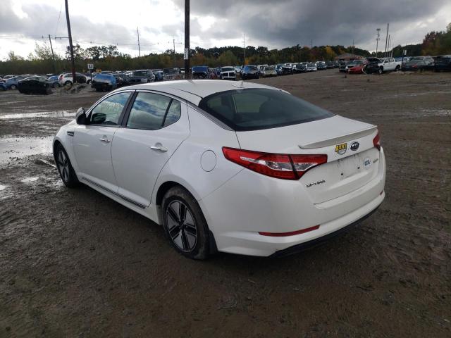 Photo 3 from auction – 2012 KIA OPTIMA HYB with VIN KNAGM4ADXC5014472