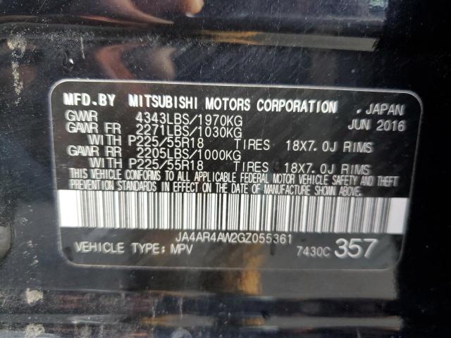 Photo 10 from auction – 2016 MITSUBISHI OUTLANDER with VIN JA4AR4AW2GZ055361