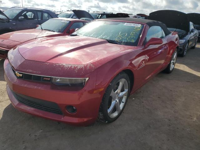 Photo 2 from auction – 2015 CHEVROLET CAMARO LT with VIN 2G1FF3D31F9103160