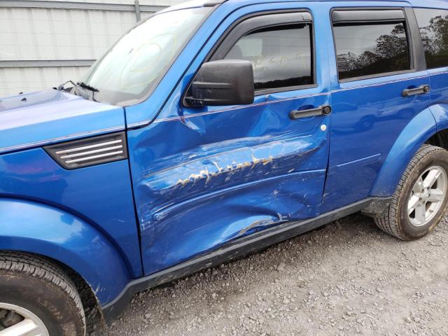 Photo 9 from auction – 2007 DODGE NITRO SXT with VIN 1D8GU28K37W737576