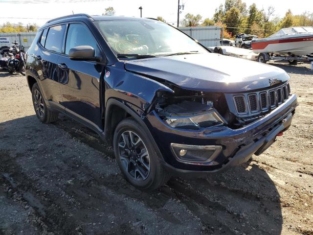 JEEP COMPASS TR 2019 with VIN 3C4NJDDB9KT721686 - Photo from auction