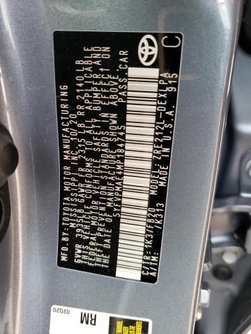 Photo 10 from auction – 2021 TOYOTA COROLLA LE with VIN 5YFVPMAE4MP184745