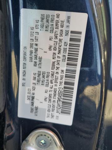 Photo 10 from auction – 2021 MAZDA MX-5 MIATA with VIN JM1NDAM79M0455913