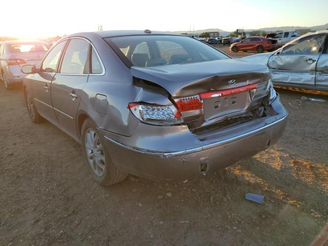 Photo 3 from auction – 2007 HYUNDAI AZERA SE with VIN KMHFC46F57A212669