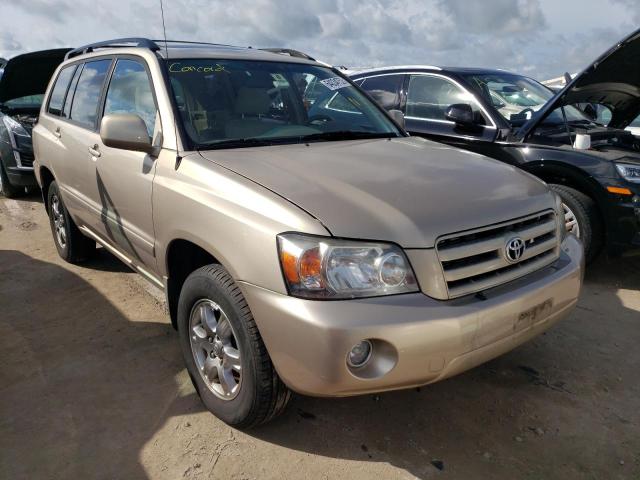 TOYOTA HIGHLANDER 2005 with VIN JTEEP21A750110258 - Photo from auction