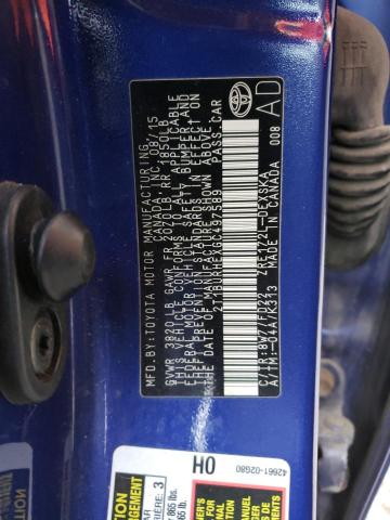 Photo 10 from auction – 2016 TOYOTA COROLLA L with VIN 2T1BURHEXGC497589