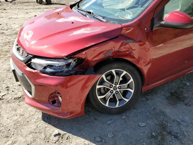 Photo 9 from auction – 2018 CHEVROLET SONIC LT with VIN 1G1JD6SGXJ4104441