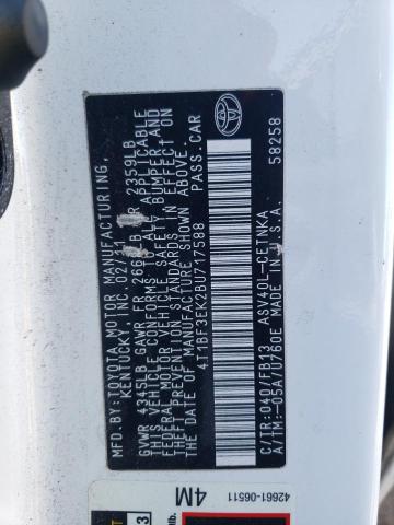 صورة رقم 10 من المزاد - 2011 TOYOTA CAMRY BASE مع VIN 4T1BF3EK2BU717588