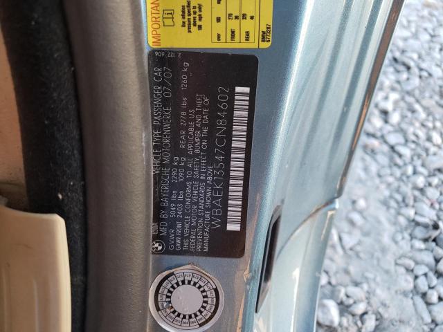Photo 10 from auction – 2007 BMW 650 I with VIN WBAEK13547CN84602