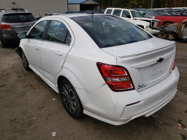 Photo 3 from auction – 2020 CHEVROLET SONIC LT with VIN 1G1JD5SB1L4138429