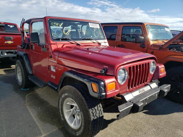 Photo 1 from auction – 1999 JEEP WRANGLER / with VIN 1J4FY29P8XP466320