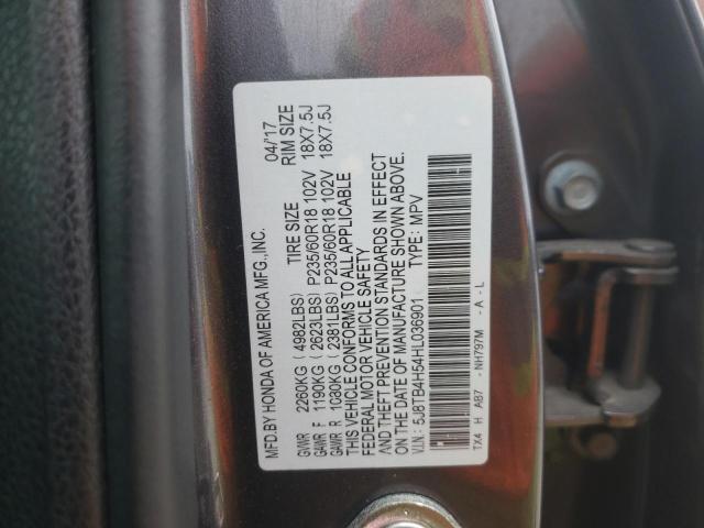 Photo 10 from auction – 2017 ACURA RDX TECHNO with VIN 5J8TB4H54HL036901
