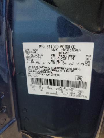 Photo 10 from auction – 2013 FORD F150 SUPER with VIN 1FTFX1EF5DFD25206