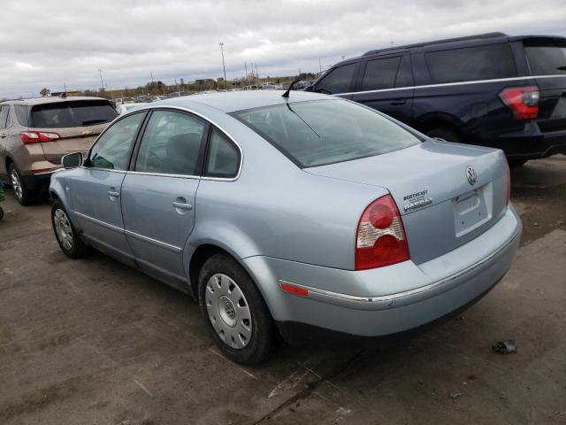 Photo 3 from auction – 2001 VOLKSWAGEN PASSAT GLS with VIN WVWPD63B81P097573