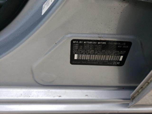 Photo 10 from auction – 2019 MITSUBISHI MIRAGE G4 with VIN ML32F3FJ6KHF07469