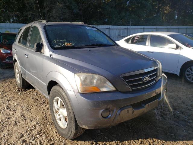 KIA SORENTO EX 2008 with VIN KNDJD735585761260 - Photo from auction