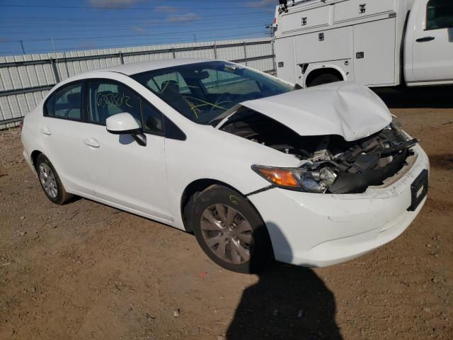 HONDA CIVIC LX 2012 with VIN 19XFB2F55CE059432 - Photo from auction
