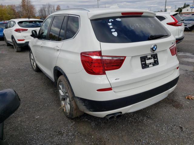 Photo 3 from auction – 2014 BMW X3 XDRIVE2 with VIN 5UXWX9C58E0D16028