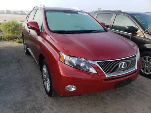 LEXUS RX 450 2011 with VIN JTJBC1BA9B2418329 - Photo from auction