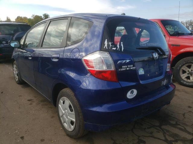 Photo 3 from auction – 2013 HONDA FIT with VIN JHMGE8G3XDC030611