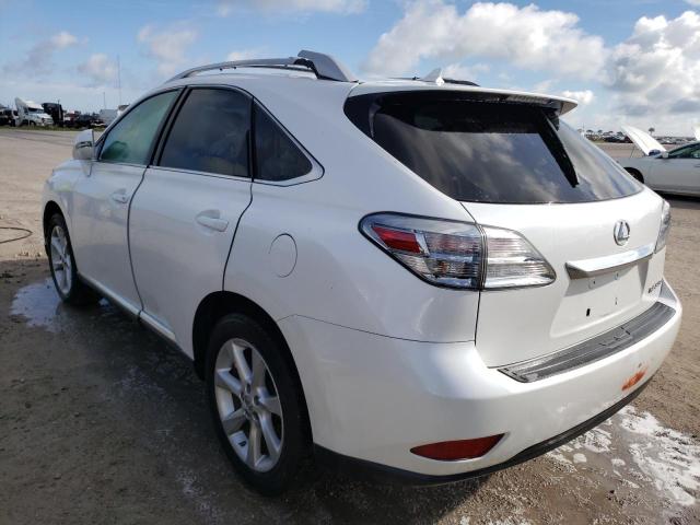 Photo 3 from auction – 2011 LEXUS RX 350 with VIN 2T2BK1BAXBC120391