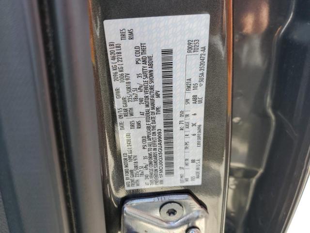 Photo 10 from auction – 2016 FORD ESCAPE SE with VIN 1FMCU0GX5GUA99093