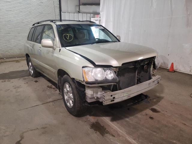 TOYOTA HIGHLANDER 2002 with VIN JTEHF21A420095780 - Photo from auction