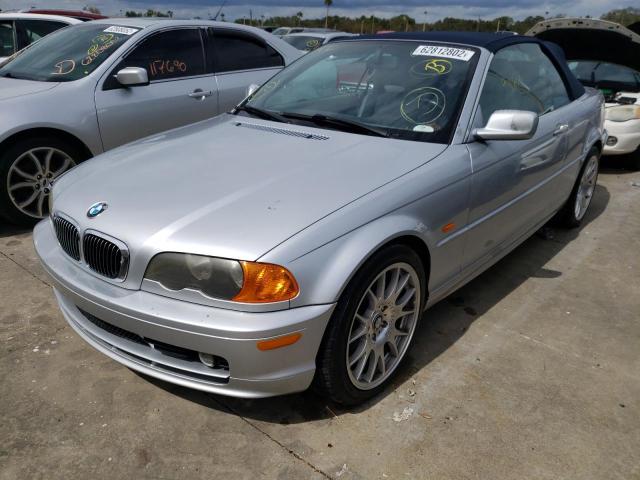 Photo 2 from auction – 2002 BMW 325 CI with VIN WBABS33462PG86901