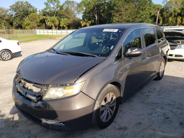Photo 2 from auction – 2015 HONDA ODYSSEY EX with VIN 5FNRL5H43FB021485