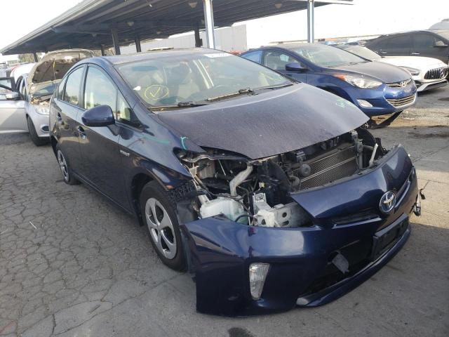 TOYOTA PRIUS 2013 with VIN JTDKN3DU1D0355077 - Photo from auction