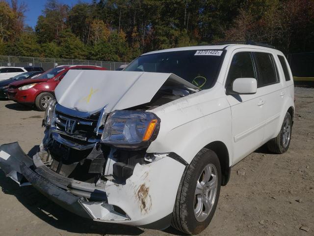 Photo 2 from auction – 2014 HONDA PILOT EXL with VIN 5FNYF4H66EB046393
