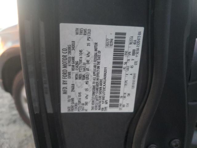 Photo 10 from auction – 2010 FORD EXPLORER X with VIN 1FMEU7DEXAUA99201
