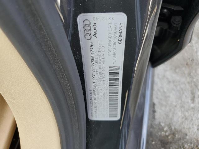 Photo 10 from auction – 2012 AUDI A6 PRESTIG with VIN WAUHGAFC8CN040501
