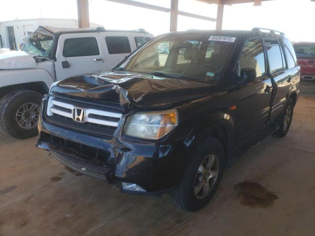 Photo 2 from auction – 2006 HONDA PILOT EX with VIN 2HKYF18496H537654