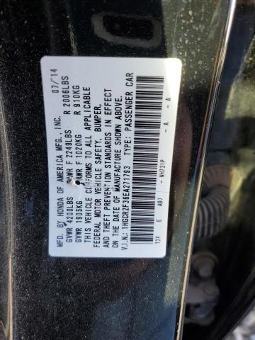 Photo 10 from auction – 2014 HONDA ACCORD LX with VIN 1HGCR2F36EA271793