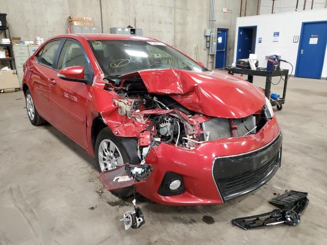 TOYOTA COROLLA L 2015 with VIN 2T1BURHE7FC428048 - Photo from auction