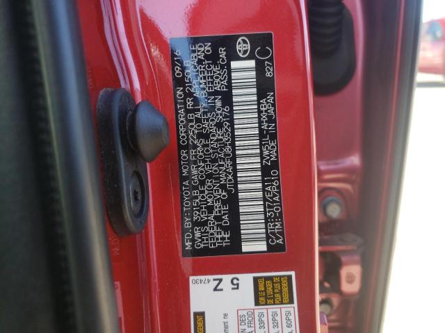 Photo 10 from auction – 2017 TOYOTA PRIUS with VIN JTDKARFU8H3529176