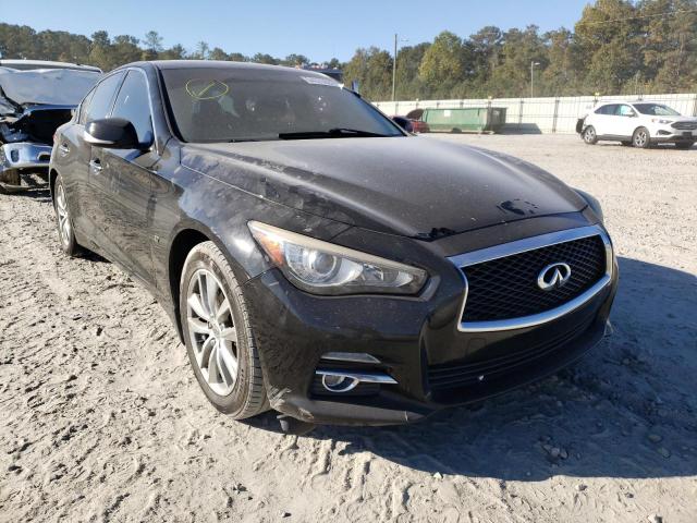 INFINITI Q50 BASE 2014 with VIN JN1BV7ARXEM684896 - Photo from auction