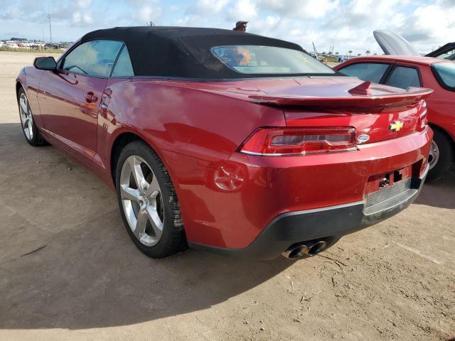 Photo 3 from auction – 2015 CHEVROLET CAMARO LT with VIN 2G1FF3D31F9103160