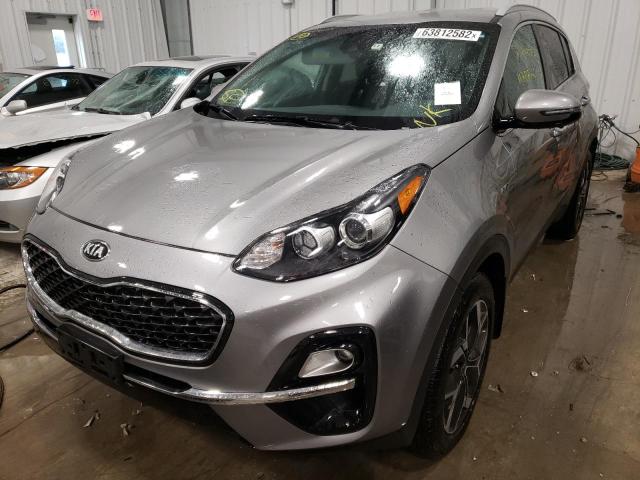 Photo 2 from auction – 2021 KIA SPORTAGE E with VIN KNDPNCAC5M7843974
