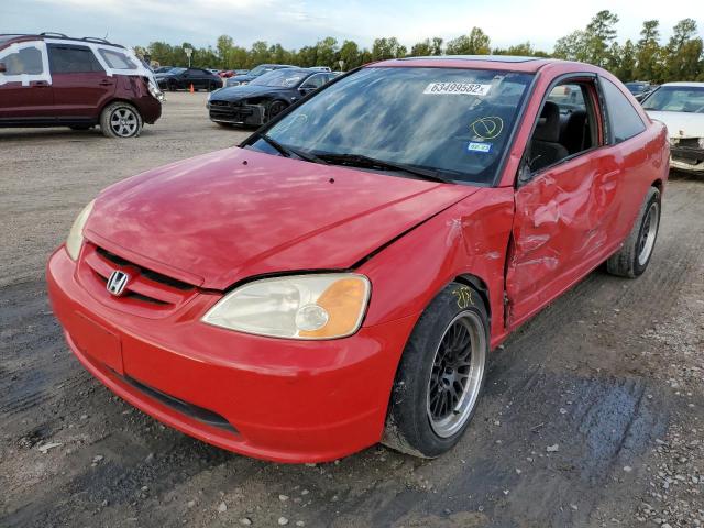 Photo 2 from auction – 2001 HONDA CIVIC SI with VIN 1HGEM22911L038016