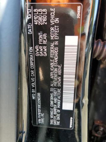 Photo 10 from auction – 2014 VOLVO S60 T5 with VIN YV1612FS0E2296588