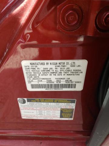 Photo 10 from auction – 2006 INFINITI M35 BASE with VIN JNKAY01F76M256233