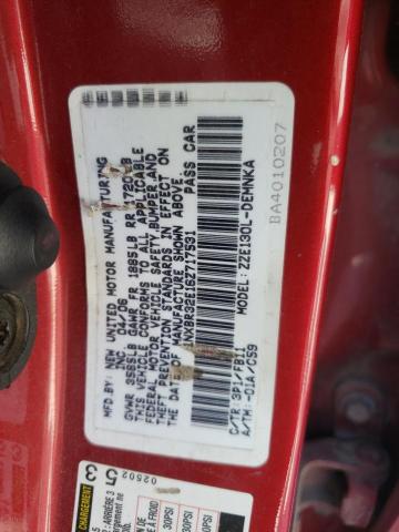 Photo 10 from auction – 2006 TOYOTA COROLLA CE with VIN 1NXBR32E16Z717531