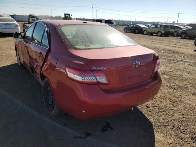 Photo 3 from auction – 2011 TOYOTA CAMRY BASE with VIN 4T1BF3EKXBU178864