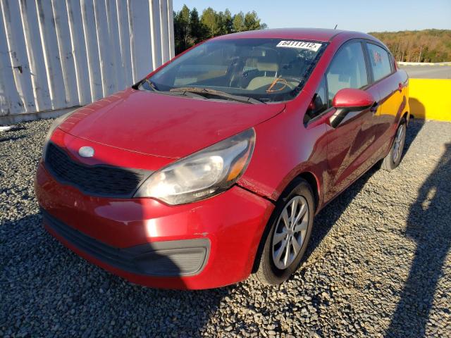Photo 9 from auction – 2014 KIA RIO LX with VIN KNADM4A32E6327345