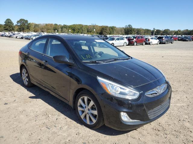 HYUNDAI ACCENT GLS 2014 with VIN KMHCU4AE3EU762303 - Photo from auction