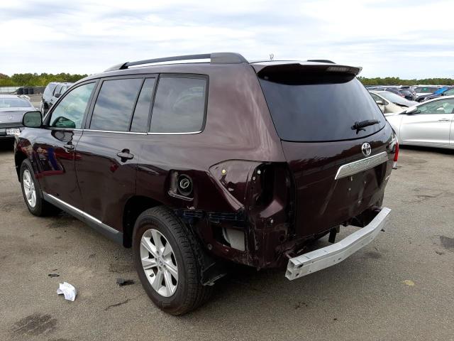 Foto 3 de la subasta – 2013 TOYOTA HIGHLANDER con VIN 5TDBK3EH3DS235207