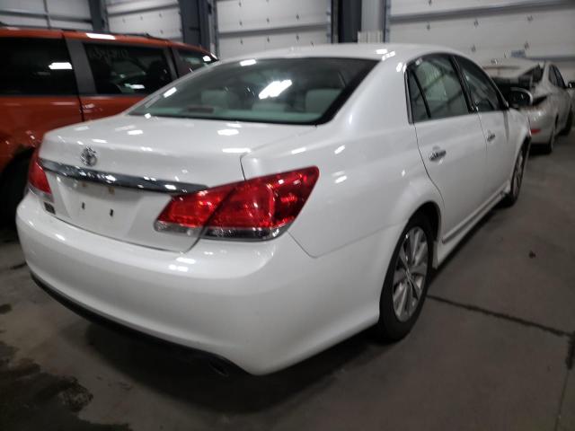 Photo 4 from auction – 2011 TOYOTA AVALON BAS with VIN 4T1BK3DB6BU393865