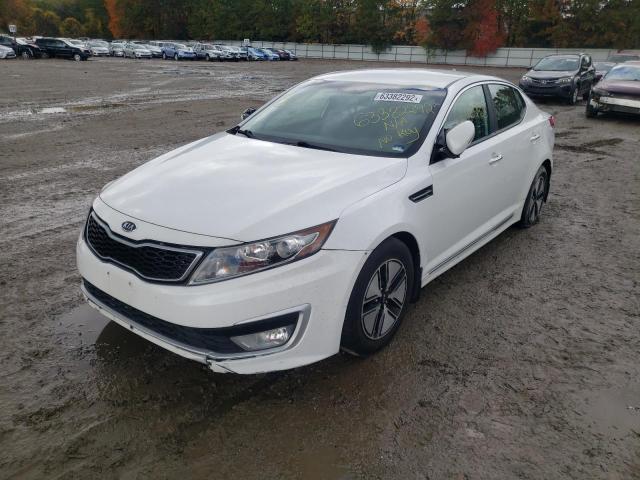Photo 2 from auction – 2012 KIA OPTIMA HYB with VIN KNAGM4ADXC5014472